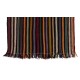 Vintage Hand-Woven Anatolian Kilim with Stripes