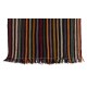 Vintage Hand-Woven Anatolian Kilim with Stripes