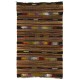 Nomadic Anatolian Kilim Rug