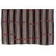 Vintage Banded Turkish Kilim Rug 'Flat-Weave' Made of Natural Wool