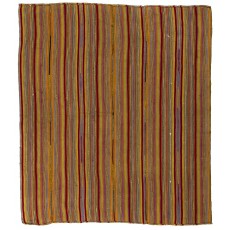 Striped Vintage Kilim, Flat-weave Rug