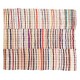 Colorful Cotton Kilim, Flat-Weave Rag Rug