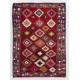 Colorful Vintage Anatolian Kilim, Flat-Weave Rug