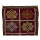 Hand-woven Vintage Central Anatolian Kilim (Flat-weave)