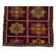 Hand-woven Turkish Kilim, Vintage Flat-Weave Rug