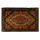 Vintage Bessarabian Kilim, Floral Handwoven Wool Rug from Moldova