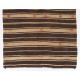 Banded Vintage Anatolian Kilim Rug. 100% Wool