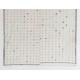 Vintage Cotton Kilim, Flat-Weave Rug in Floral Design