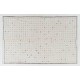 Vintage Cotton Kilim, Flat-Weave Rug in Floral Design