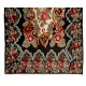 Handmade Bessarabian Kilim, Floral Rug. Vintage Tapestry. All Wool