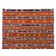 Striped Vintage Kilim, Double Sided Flat-Weave Rug