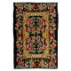 Vintage Bessarabian Kilim, Floral Handwoven Wool Rug from Moldova