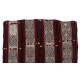 Hand-woven Vintage Central Anatolian Kilim (Flat-weave) with Colorful Pomps
