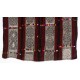Hand-woven Vintage Central Anatolian Kilim (Flat-weave) with Colorful Pomps
