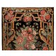 Decorative Hand-Woven Vintage Floral Tapestry. Eastern European Bessarabian Kilim Rug, 100% Wool Decorative Hand-Woven Vintage Floral Tapestry. Eastern European Bessarabian Kilim Rug, 100% Wool