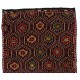 Vintage Anatolian Jajim Kilim Rug. One of a Kind Hand-woven Carpet