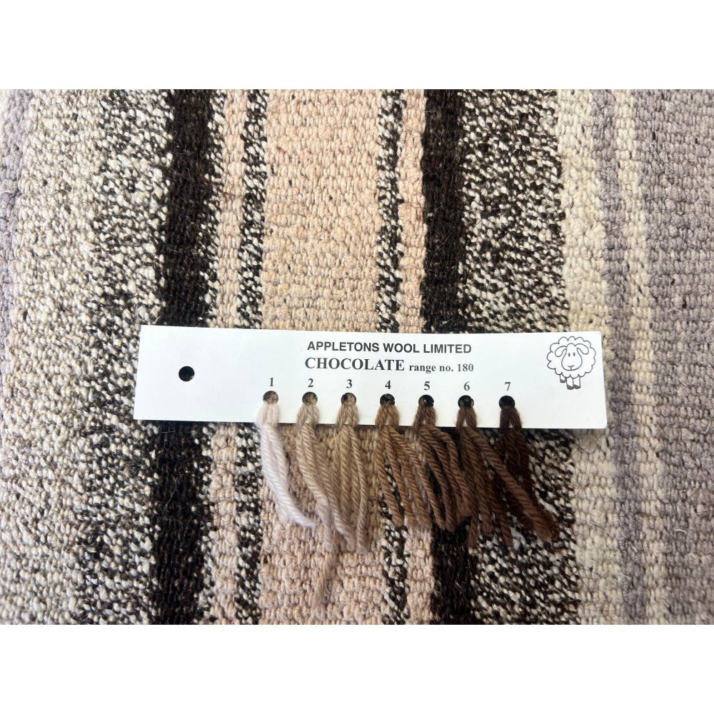 Vintage Hand-Woven Turkish Kilim, Decorative Striped Pattern Rug