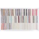 Lovely Multicolored Striped Kilim. Hand-Woven Cotton Turkish Rag Rug