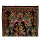 Vintage Bessarabian Kilim, Floral Handwoven Wool Rug from Moldova