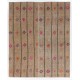 Vintage Handmade Anatolian Kilim "Flat-Weave" with Colorful Motifs Vintage Handmade Anatolian Kilim "Flat-Weave" with Colorful Motifs