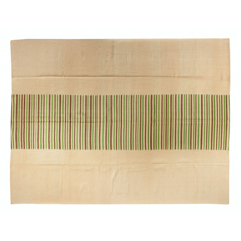Modern Anatolian Double Sided Kilim Rug, 100% Wool, Custom Options Available