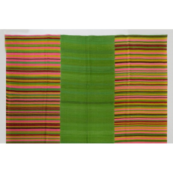 Modern Anatolian Double Sided Wool Kilim Rug, Custom Options Available Modern Anatolian Double Sided Wool Kilim Rug, Custom Options Available