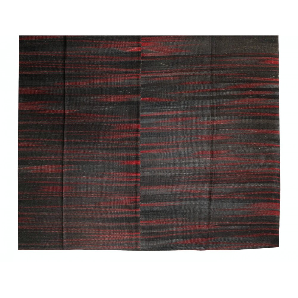 Modern Anatolian Double Sided Kilim Rug, 100% Wool, Custom Options Available