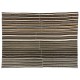Vintage Large Striped Nomadic Turkish Kilim Rug