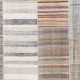 Oversize Cotton Kilim. Vintage Hand-Woven Rag Rug, Colorful Chaput Carpet