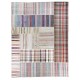 Oversize Striped Cotton Turkish Kilim Rug