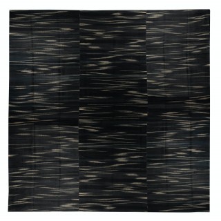 Modern Anatolian Double Sided Kilim Rug, 100% Wool, Custom Options Available