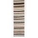 (Adjustable) Extra-Long and Narrow Vintage Striped Cotton Runner Kilim (Adjustable) Extra-Long and Narrow Vintage Striped Cotton Runner Kilim
