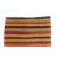 Colorful Vintage Striped Handwoven Turkish Kilim 'Flat-Weave', 100% Wool Colorful Vintage Striped Handwoven Turkish Kilim 'Flat-Weave', 100% Wool