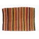 Colorful Vintage Striped Handwoven Turkish Kilim 'Flat-Weave', 100% Wool Colorful Vintage Striped Handwoven Turkish Kilim 'Flat-Weave', 100% Wool