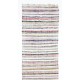 Long Striped Vintage Anatolian Kilim Runner 'Flat-weave', All Cotton