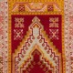 Semi-Antique Handmade Turkish Kirsehir Prayer Rug Semi-Antique Handmade Turkish Kirsehir Prayer Rug
