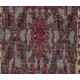 Unusual Floral West Anatolian Runner on Sky Blue Ground