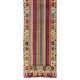 Vintage Konya Runner Rug with All Vegetal Dyes