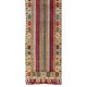 Vintage Konya Runner Rug with All Vegetal Dyes