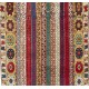 Vintage Konya Runner Rug with All Vegetal Dyes