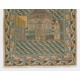 1940s Pictorial Prayer Rug from Konya, Inscribed as MEVLANA Rumi, Poet 1940s Pictorial Prayer Rug from Konya, Inscribed as MEVLANA Rumi, Poet