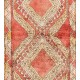 Unique Vintage Handmade "Tulu" Rug from Konya. 100% Wool Carpet