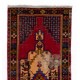 Distressed Vintage Oriental Rug, HandKnotted Wool Carpet Floor Covering Distressed Vintage Oriental Rug, HandKnotted Wool Carpet Floor Covering