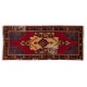 Distressed Vintage Oriental Rug, HandKnotted Wool Carpet Floor Covering Distressed Vintage Oriental Rug, HandKnotted Wool Carpet Floor Covering
