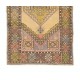 Vintage Handmade Turkish Area Rug, Authentic 1940s Floor Covering, Unique Carpet