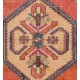 Vintage Turkish Rug, One of a Kind 1940s Carpet, Wool Floor Covering