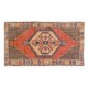 Vintage Turkish Rug, Unique 1940s Carpet, Wool Floor Covering