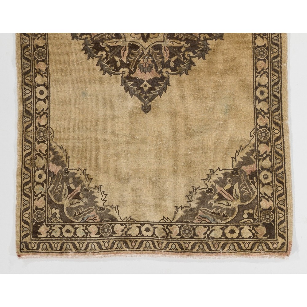 Handmade Vintage Turkish Village Rug
