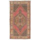 Handmade Vintage Turkish Village Rug