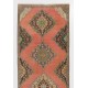 Unique Handmade Hallway Runner. Kitchen Rug. Vintage Corridor Rug. Stair Rug. 100% Wool